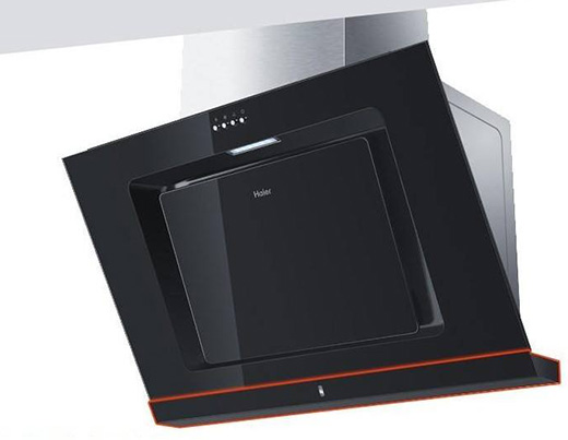 中國家電研究院評(píng)海爾風(fēng)幕8°油煙機(jī)：油煙不逃逸