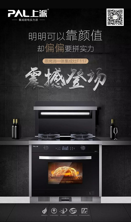 上派集成灶：你溫暖世界，我溫暖你!