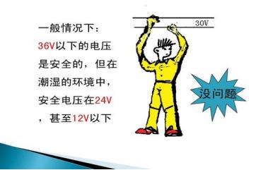 安全電壓的定義和等級(jí)
