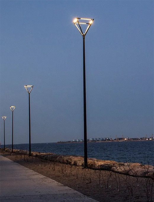 LED路燈為愈發(fā)美麗的城市增加色彩