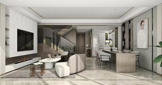 輕奢風格×蒙娜麗莎瓷磚，營造恰到好處的高級感