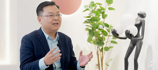 巴德士黃斌：做好藝術涂料“火車頭”帶動作用