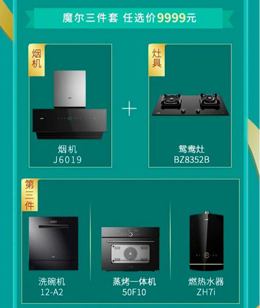 “三好”廚電產(chǎn)品成為爆款，華帝618大促?gòu)?qiáng)勢(shì)登榜