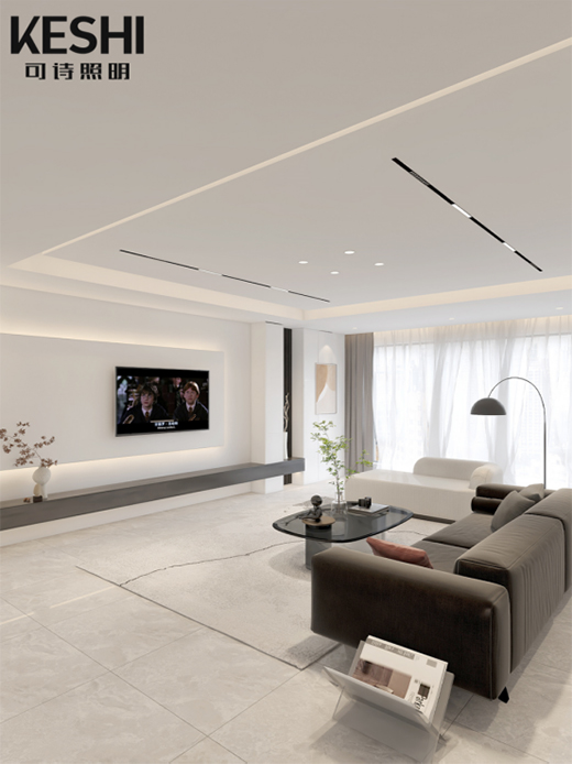 客廳燈光設(shè)計(jì)怎么做?來看看KESHI可詩照明的方案吧